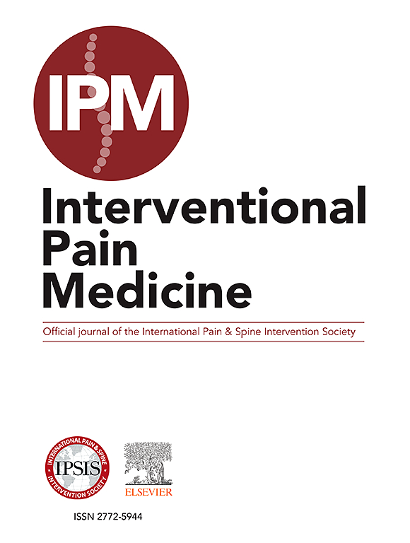 Interventional Pain Medicine