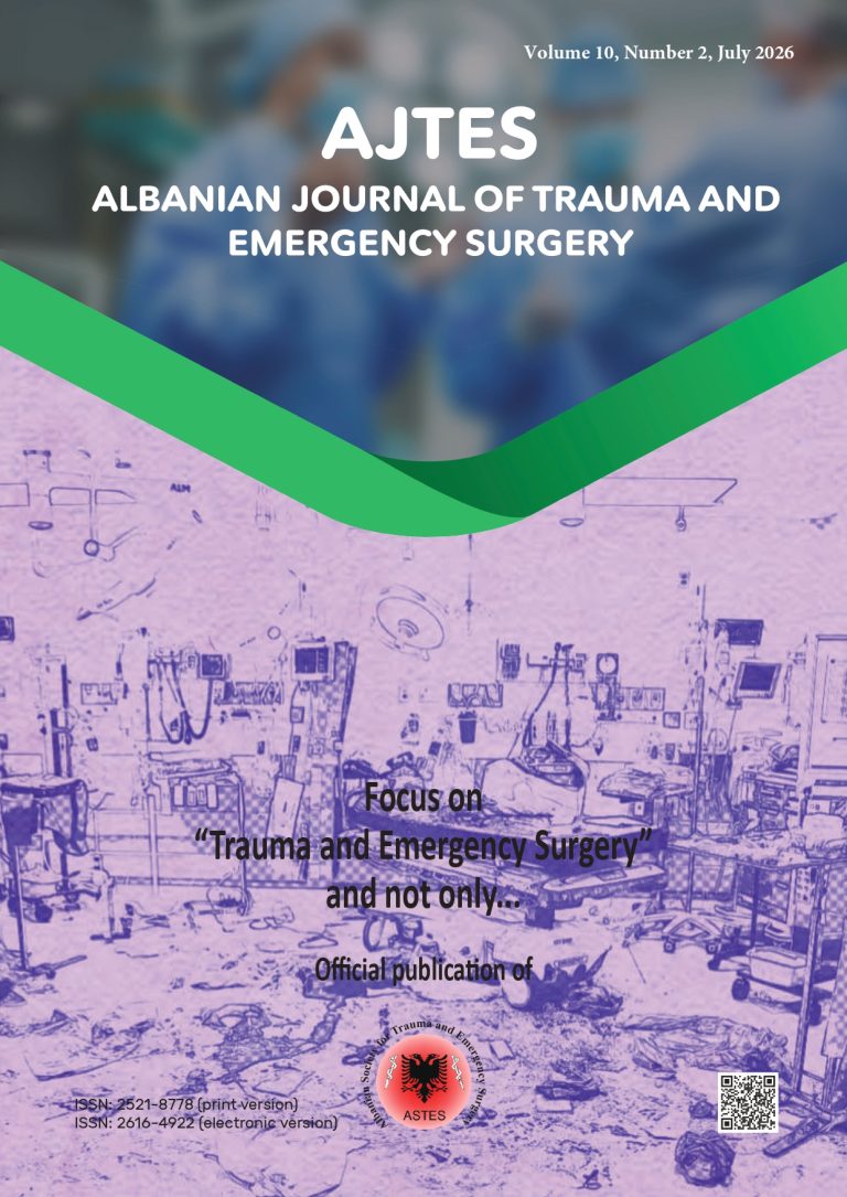 Albanian Journal of Trauma and Emergency Surgery