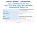 Ankara Bilkent City Hospital Adult Intensive Care Unit Sedation, Analgesia and Delirium Management Guideline