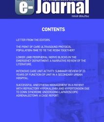Greek e-Journal of Perioperative Medicine