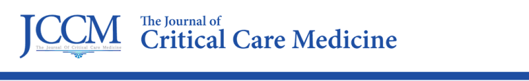 The Journal of Critical Care Medicine