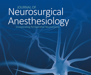 Journal of Neurosurgical Anesthesiology