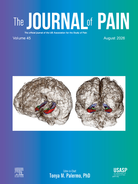 The Journal of Pain