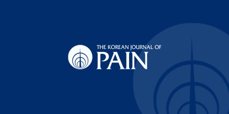 The Korean Journal of Pain
