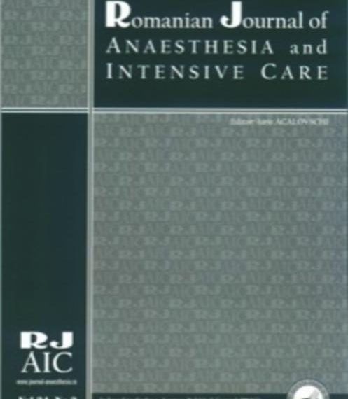 Romanian Journal of Anaesthesia and Intensive Care