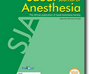 Saudi Journal of Anaesthesia